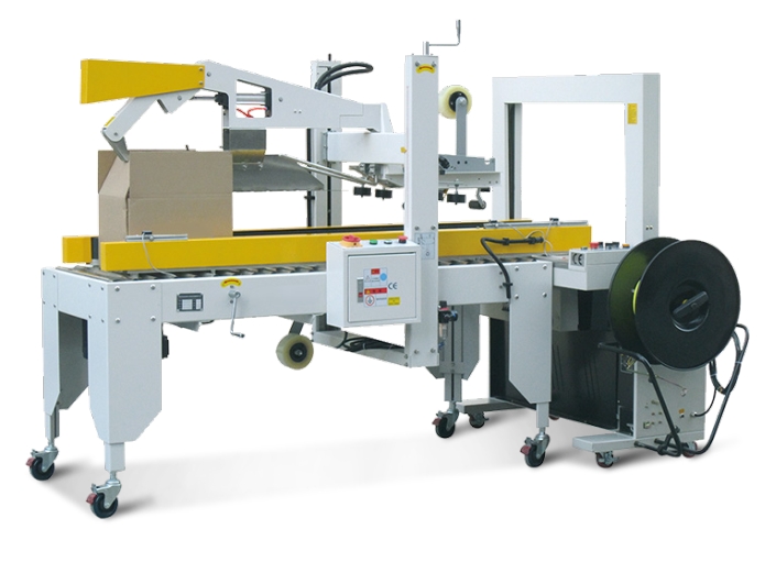 Flaps Folding Carton Sealer & Strapping Machine – บริษัท เทคโนโลยี ...
